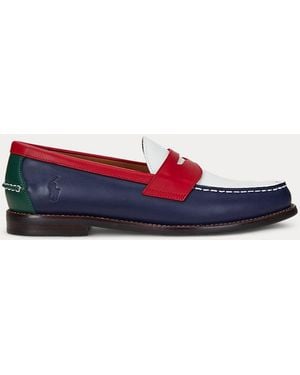 Polo Ralph Lauren Alston Leather Penny Loafer - Blue