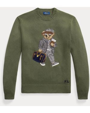 Polo Ralph Lauren Polo Bear Jumper - Green