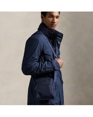 Polo Ralph Lauren Sac À Bandoulière À Logo Ton Sur Ton - Bleu