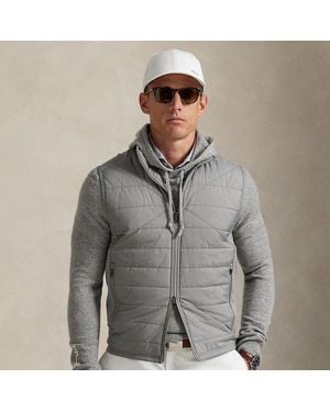 Ralph Lauren Hybrid Full-Zip Gilet - Grey