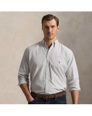 Polo Ralph Lauren Striped Oxford Shirt - Grey