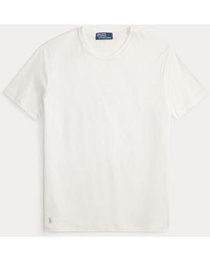 Polo Ralph Lauren Florgarn-T-Shirt Im Standard-Fit - Weiß