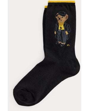 Polo Ralph Lauren Sokken Van Katoenmix Met Polo Bear - Zwart