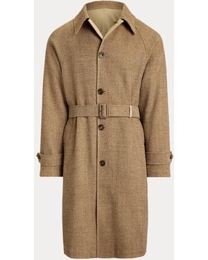 Polo Ralph Lauren Wendbarer Balmacaan-Mantel - Natur