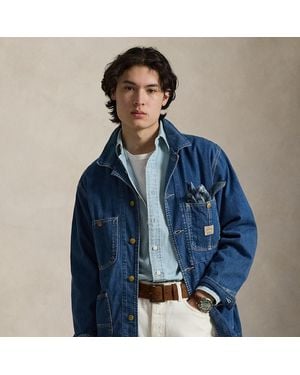 Polo Ralph Lauren The Waldron Denim Utility Jacket - Blue