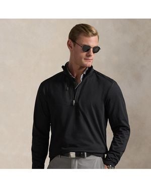 Ralph Lauren Classic Fit Stretch Jersey Pullover - Black