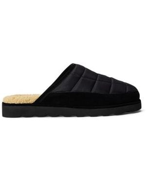 Polo Ralph Lauren Pantofole trapuntate Reade Polo Bear - Nero