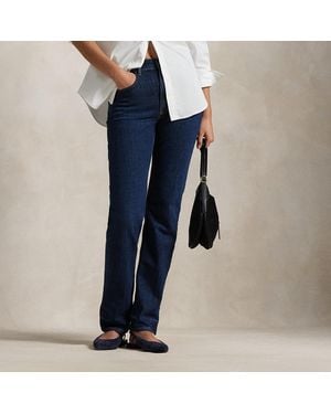 Polo Ralph Lauren High-Rise Straight Jean - Blue