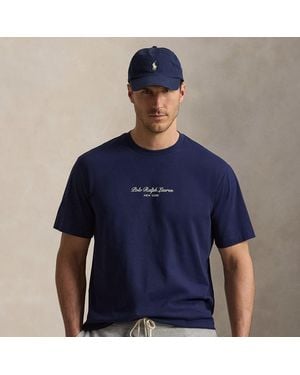 Polo Ralph Lauren Logo Jersey T-Shirt - Blue