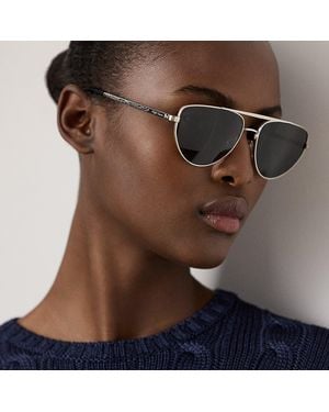 Ralph Lauren Western Pilot Sunglasses - Brown
