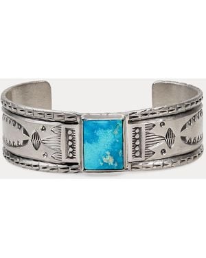 Ralph Lauren Ralph Lauren Rl X Neil Zarama Ingot Medium Wrist Cuff - White