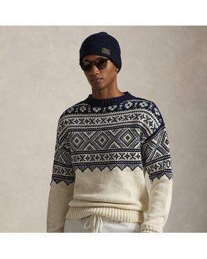 Polo Ralph Lauren Snowflake Cotton-Cashmere Jumper - Multicolour