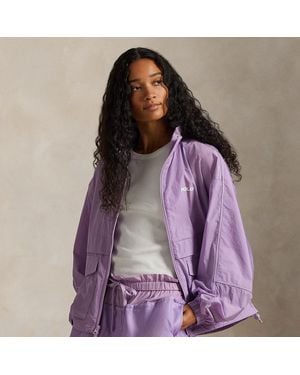 Ralph Lauren Overlay Windbreaker - Purple