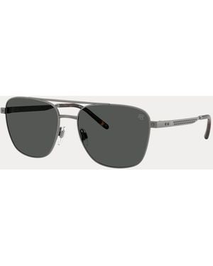 Ralph Lauren Automotive Pilot Sunglasses - Grey