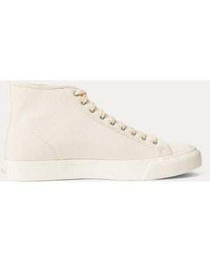 RRL Mayport Canvas Trainer - Natural