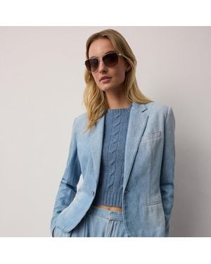 Ralph Lauren Lochlan Cotton Denim Jacket - Blue