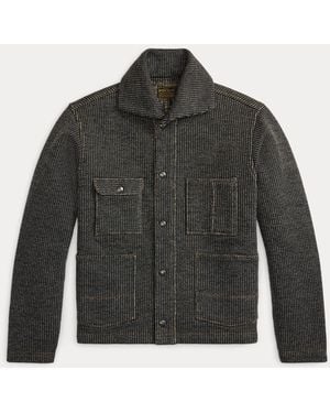 RRL Fleece Work Jacket - Grey