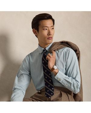 Polo Ralph Lauren Custom Fit Chambray Shirt - Gray