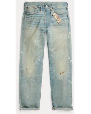 RRL Straight Fit Camden Selvedge Jean - Blue