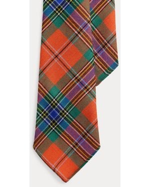 Ralph Lauren Vintage-Inspired Tartan Wool Tie