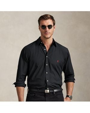 Ralph Lauren Stretch Poplin Shirt - Black