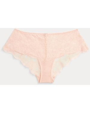 Ralph Lauren Lace Hipster Brief - Natural