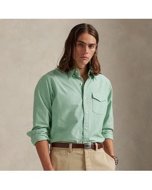 Ralph Lauren Classic Fit Oxford Shirt - Green