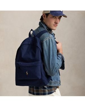 Polo Ralph Lauren Canvas Backpack - Blue