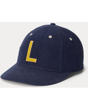 Ralph Lauren Chamois Ball Cap - Blue