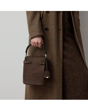 Ralph Lauren The Ralph Nubuck Small Bucket Bag - Brown