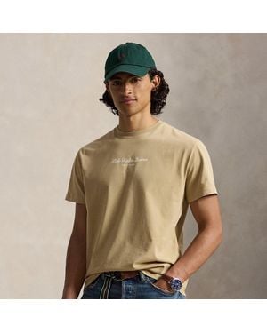 Polo Ralph Lauren Classic-Fit Jersey-T-Shirt Mit Logo - Braun