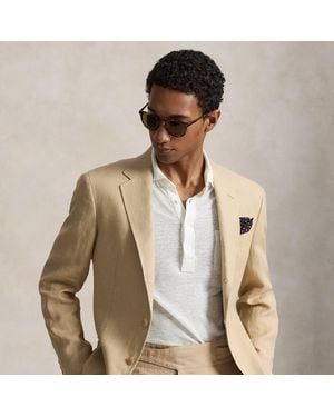 Polo Ralph Lauren Polo Tailored Fit Linen Suit Jacket - Natural