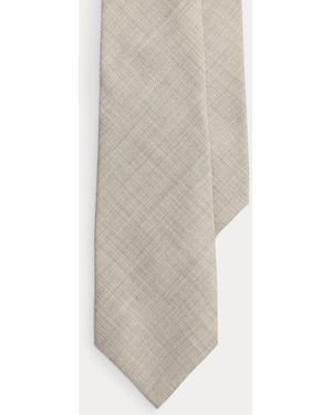 Ralph Lauren Cashmere-Silk Tie - Natural