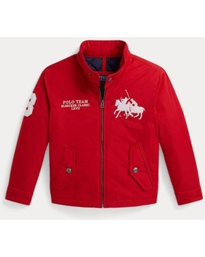 Polo Ralph Lauren Ralph Lauren Boy's Double-Pony Mockneck Jacket - Red