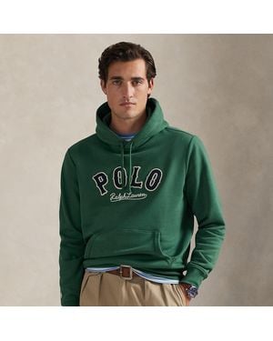 Polo Ralph Lauren The Rl Fleece Western-Logo Hoodie - Green
