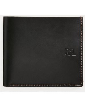 RRL Brieftasche aus Leder - Schwarz