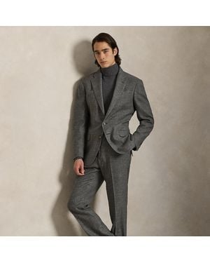Ralph Lauren Polo Tailored Fit Glen Plaid Suit - Gray