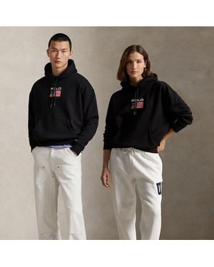 Polo Ralph Lauren Flag Fleece Hoodie - Black