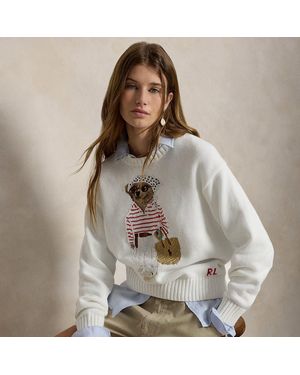 Polo Ralph Lauren Polo Bear Crewneck Jumper - Grey