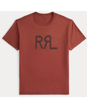 RRL Ranch Logo T-Shirt - Red