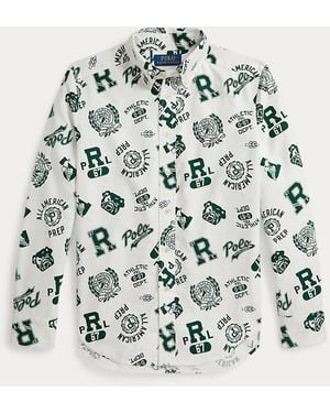 Polo Ralph Lauren Ralph Lauren Boy's Cotton Oxford Graphic Shirt - Multicolor