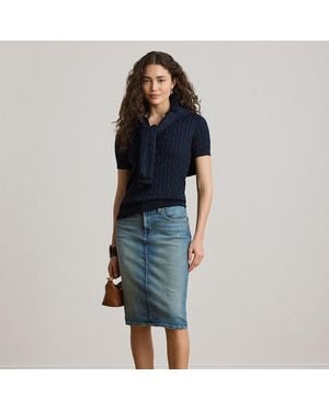 Ralph Lauren Denim Skirt - Blue
