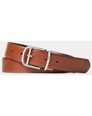 Polo Ralph Lauren Reversible Dress Belt - Red