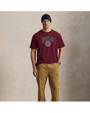 Ralph Lauren Logo Jersey T-Shirt - Red