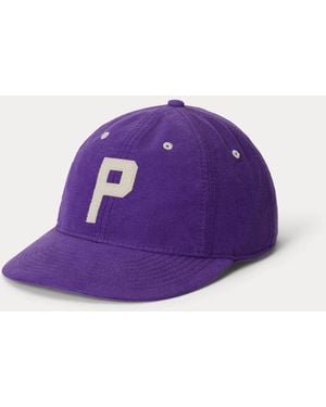 Ralph Lauren Chamois Ball Cap - Purple
