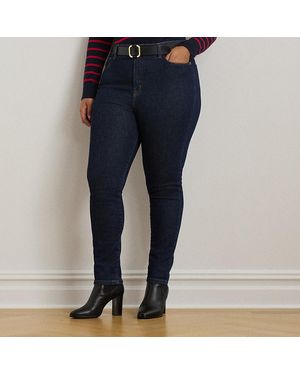 Ralph Lauren Taglie Plus - Jeans skinny alla caviglia - Blu