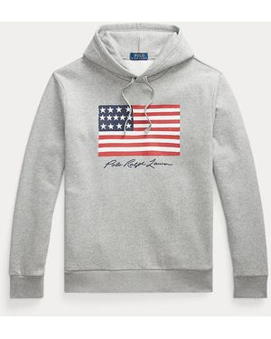 Polo Ralph Lauren Flag Fleece Hoodie - Grey