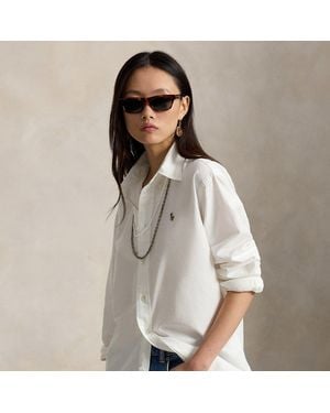 Polo Ralph Lauren The Big Cotton Oxford Shirt - White