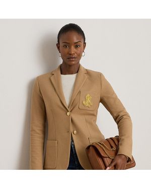 Ralph Lauren Bullion Jacquard Blazer - Brown
