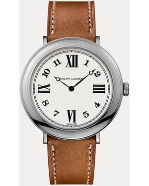 Ralph Lauren 32 Mm Steel Watch - White